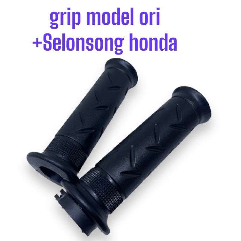 handgrip standar supra set selongsong gas honda