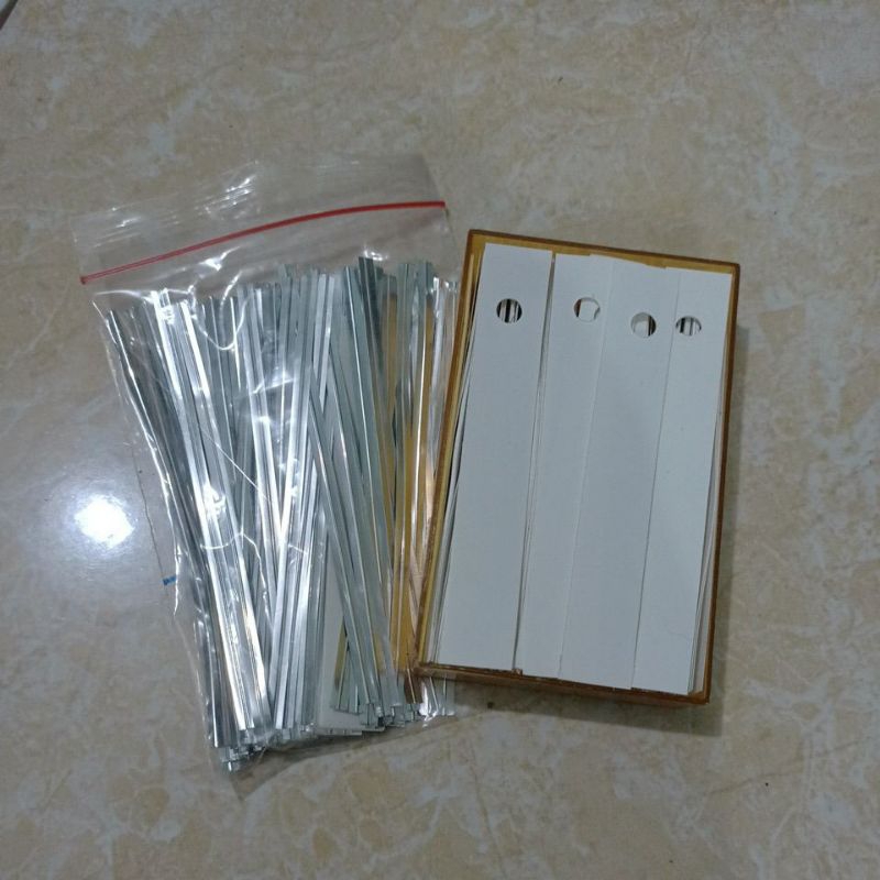 

LABEL ID untuk anggrek atau tanaman lain isi 200 pieces tali pita 200 pieces