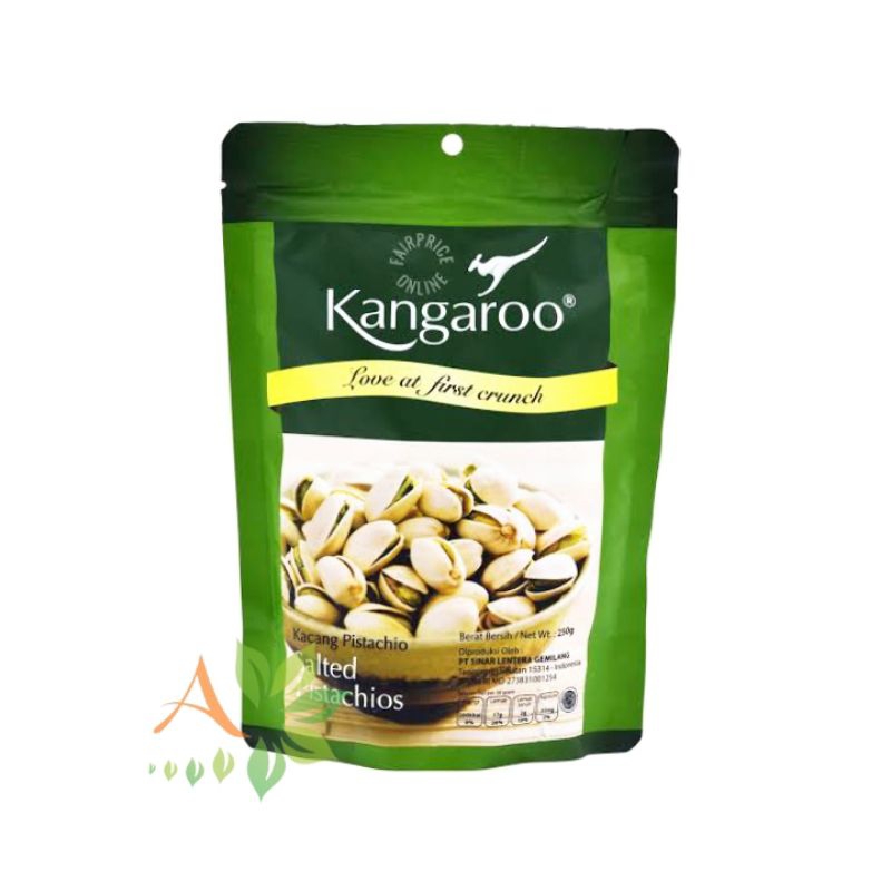 

Kangaroo Salted Pistachios | Pistacio Asin 250gr