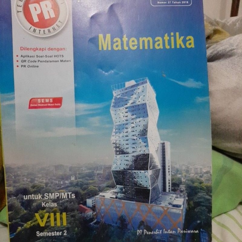 buku pr matematika kelas 8