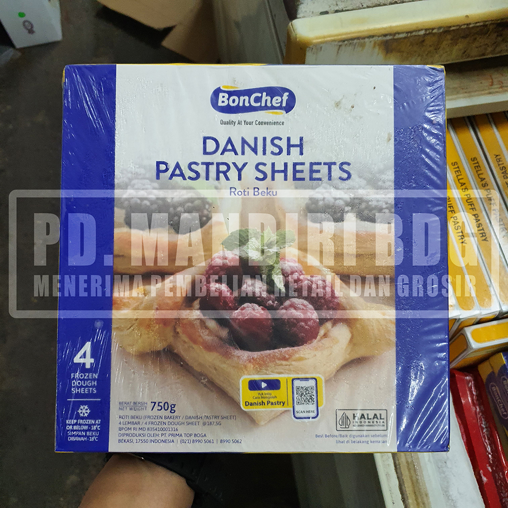 

BONCHEF DANISH PASTRY SHEET 750 GR