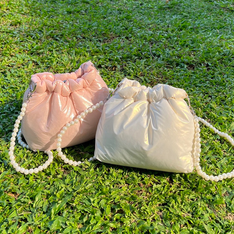 Mini Bucket Puffy Bag / Tas Puffy Sling Bag