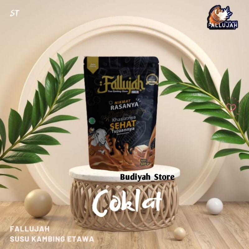 

Susu Kambing Etawa Bubuk Fallujah Rasa Cokelat 500 gr