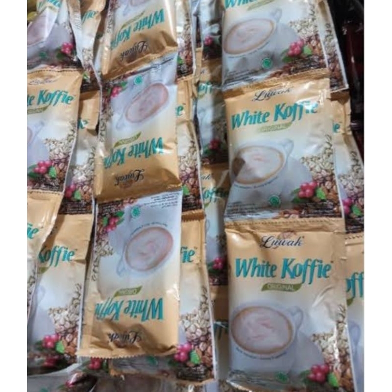 

kopi luwak white coffee serenceng ( 10 pcs ) bonus 1 pcs