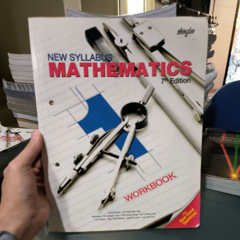 

New Syllabus Mathematics 7th Edition Workbook