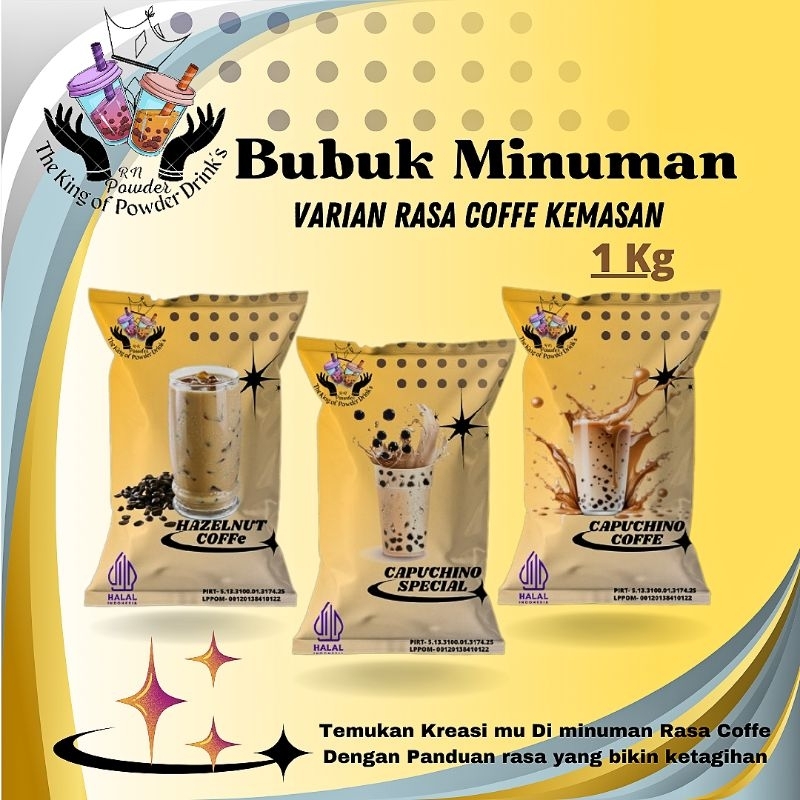 

Bubuk Minuman Rasa Cappucino Minuman Kekinian Serbuk Minuman Boba Powder Minuman Bubuk Minuman 1kg