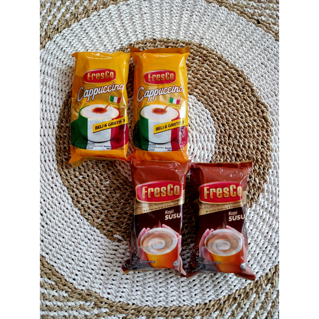 

KOPI INSTANT/KOPI BUBUK/FRESCO CAPPUCCINO/FRESCO KOPI SUSU/SEMBAKO