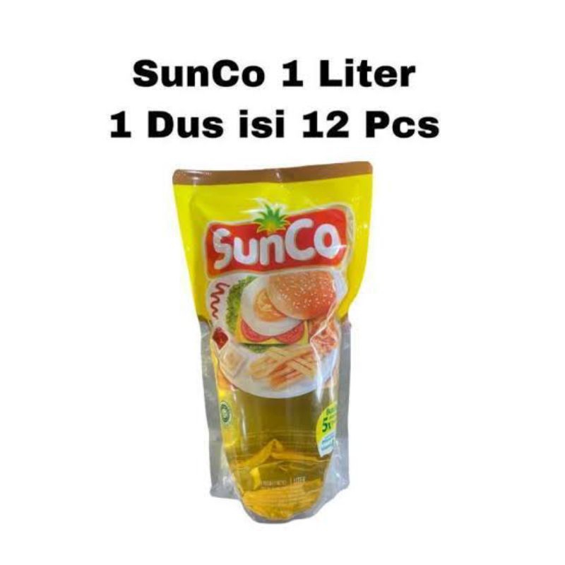 

MINYAK GORENG SUNCO 1LT / 1000 ML