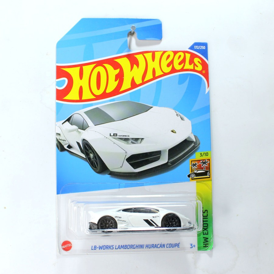 Hotwheels LB Works Lamborghini Huracan Coupe Putih White LBWK Exotics RR