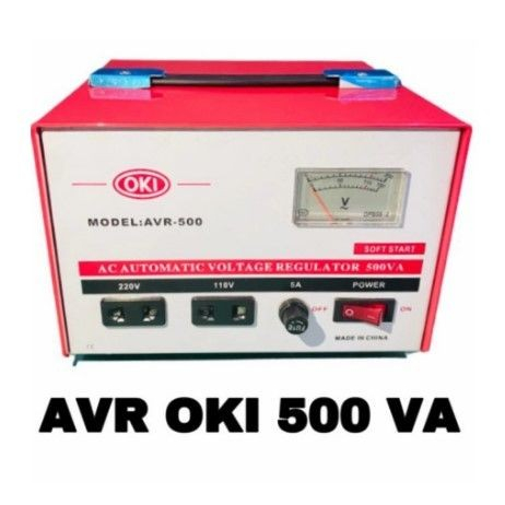 STABILIZER LISTRIK - STAVOL REGULATOR LISTRIK MERK OKI 500WATT 500VA