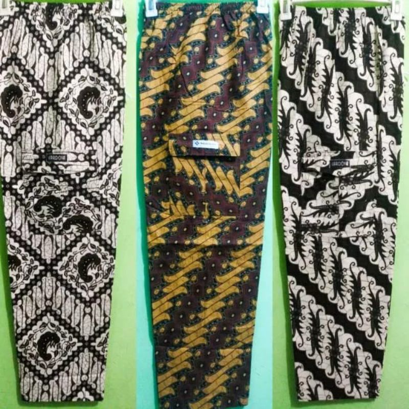 Celana boim dewasa Pekalongan all size (M, L & XL) PC 97cm, LP 51cm - 108cm (karet)