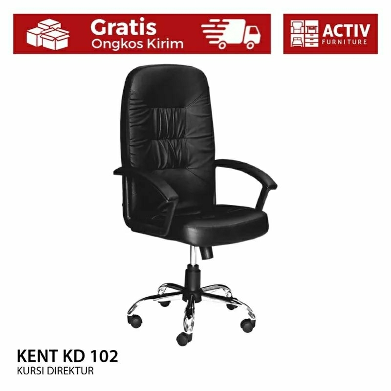 Activ Kursi Direktur/Kursi Kantor Hidrolik - KENT KD 102 - Kursi Kerja