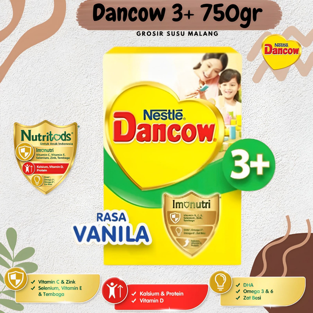 DANCOW 1+ 3+ 5+ 750GR All Variant