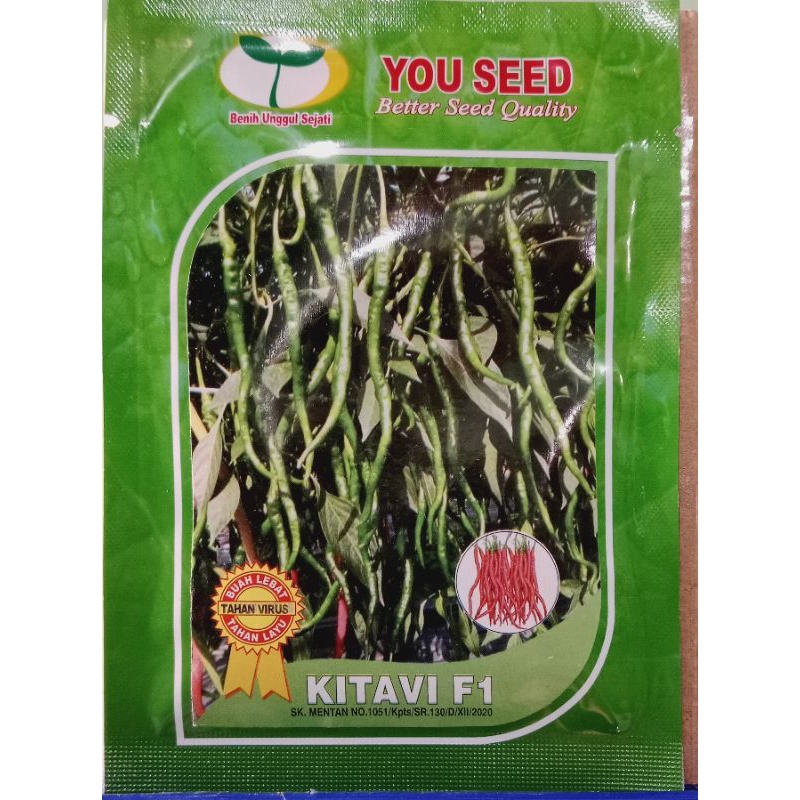 Benih Cabai Merah Keriting KITAVI F1 10gr