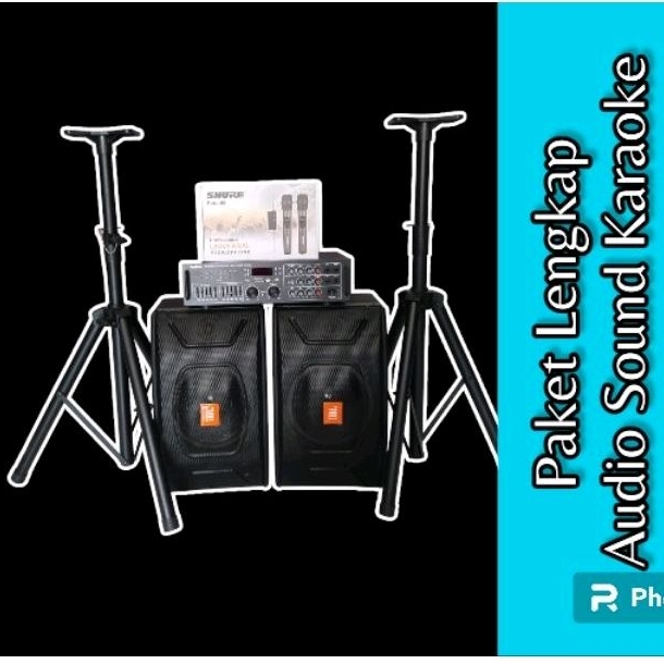 Paket Lengkap Audio Sound Karaoke rumahan paket Karaoke murah berkualitas