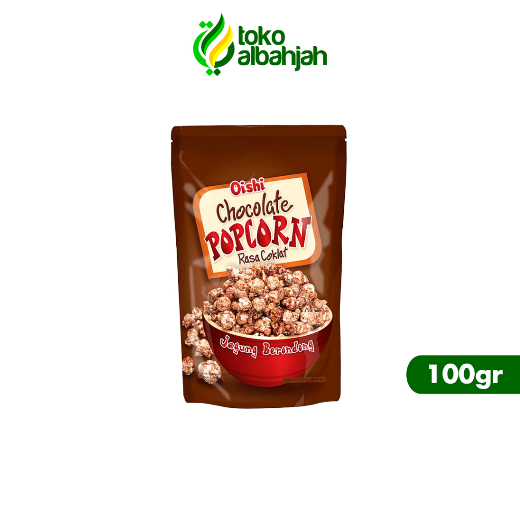 

Oishi Popcorn Coklat Jagung Snack 100gr
