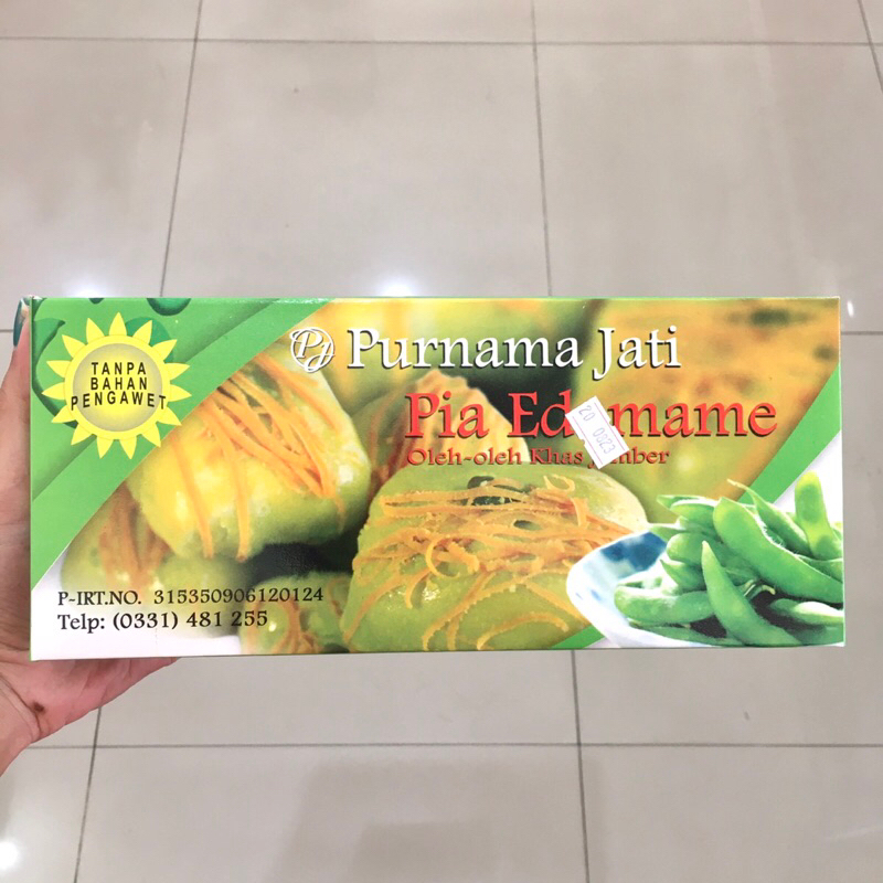 

Pia Edamame Purnama Jati khas Jember