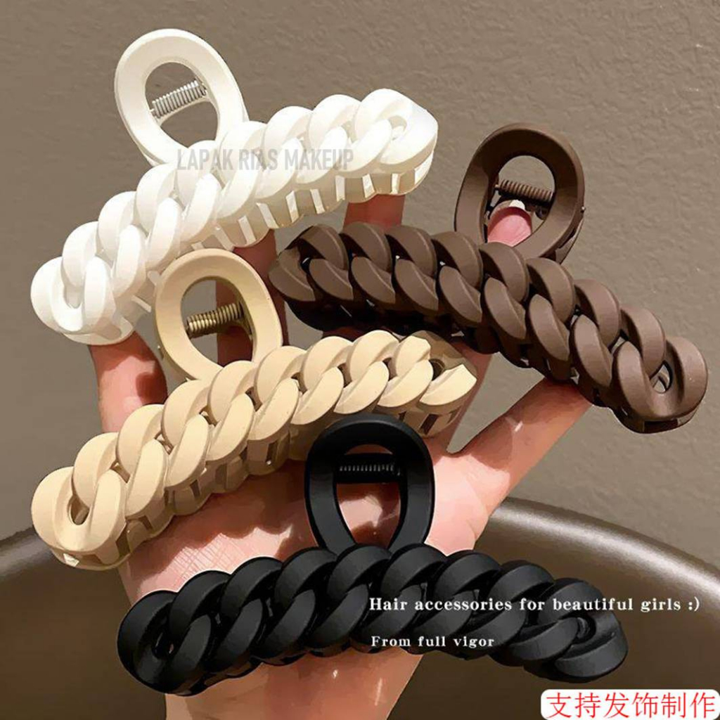 Jepit Rambut Salon Korea Doff Model Twist 11 cm