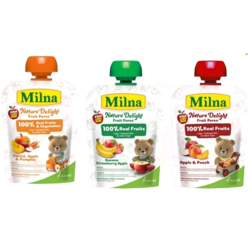 Milna Nature Delight All Varian 80gr