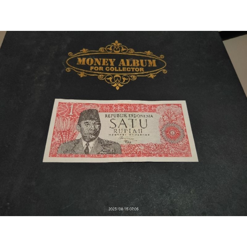 Uang Kuno 1 Rupiah Soekarno 1964