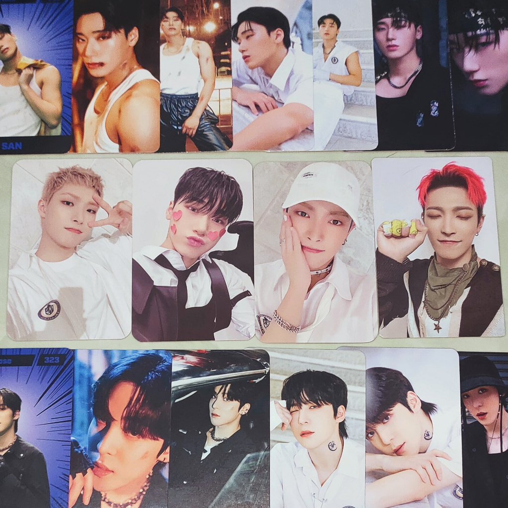 [READY] ATEEZ OUTLAW PHOTOCARD UNIT SEONGHWA MINGI HONGJOONG JONGHO POSTCARD YUNHO BOUNCY ALBUM PC P