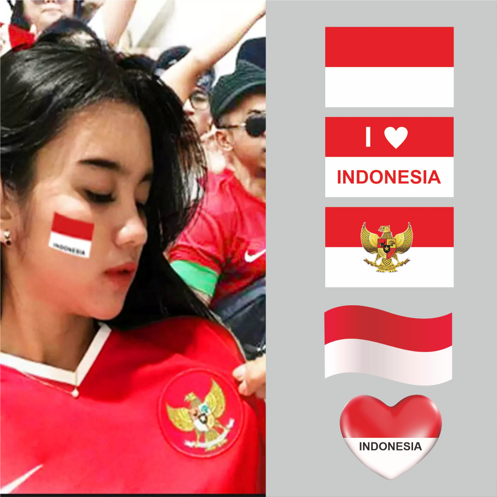 

STICKER PIPI / STIKER MOTOR / STICKER BENDERA / GARUDA / LOVE / HIASAN HUT RI