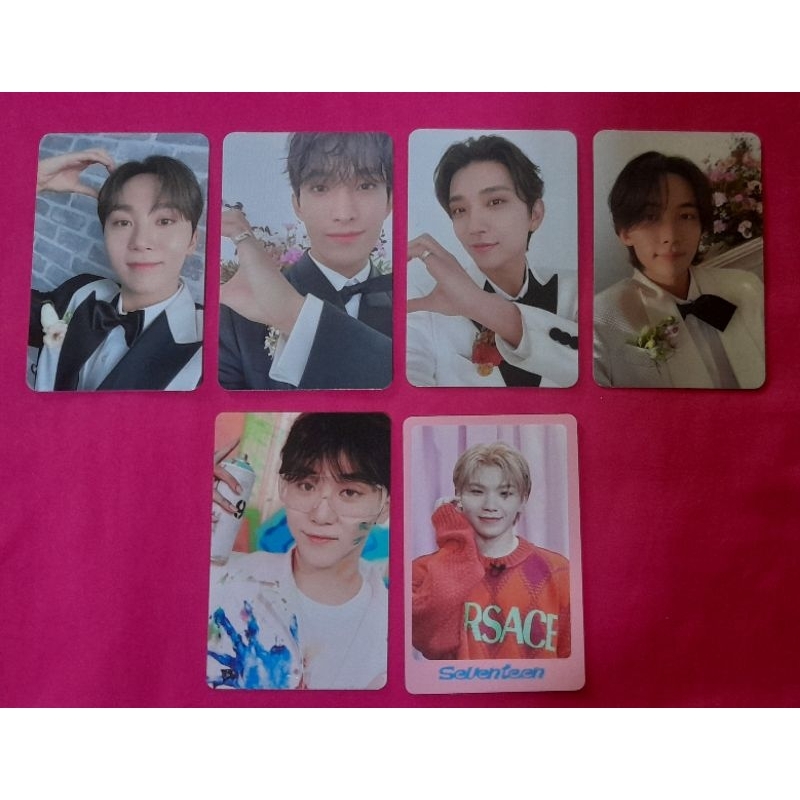 WTS PC FML CARVER JOSHUA JEONGHAN DK SEUNGKWAN