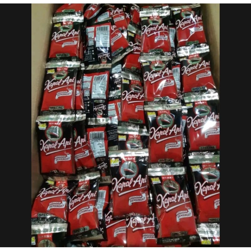 

Kopi Kapal Api Mini spesial 6,5 gram 1 renteng 10 sachet