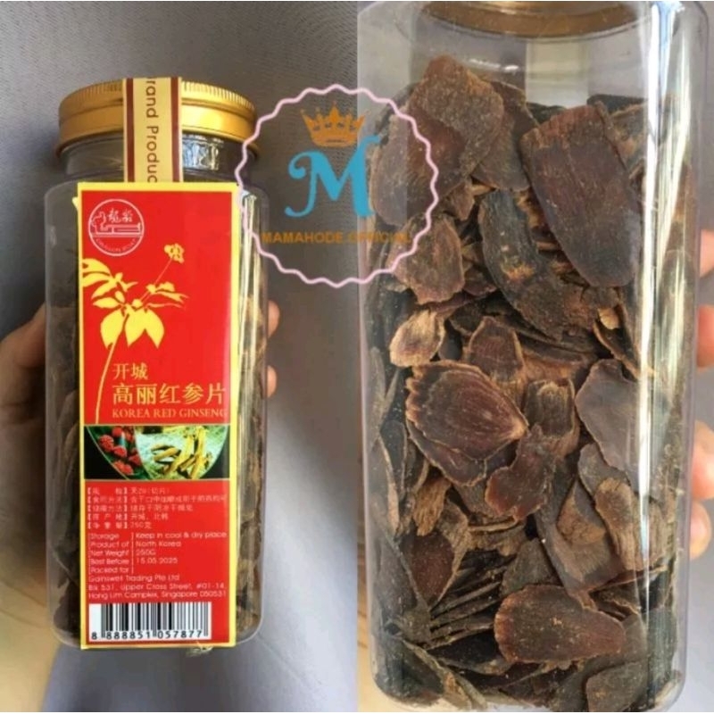 

RED GINSENG KOREA SLICE - PREMIUM 250gr