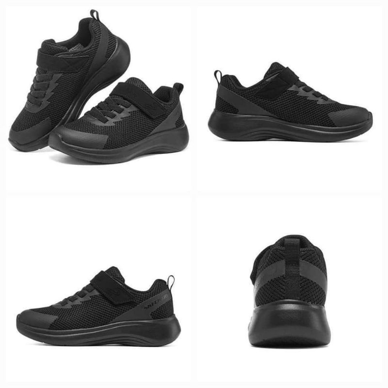 SALEEE 100% Original Skechers Selectors Dorvo Black Unisex Kids Sneakers Shoes Kode Artikel : 403766