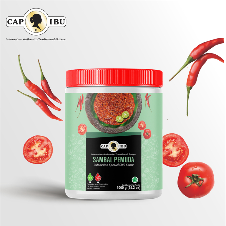 CAP IBU Sambal Pemuda Kemasan Pot