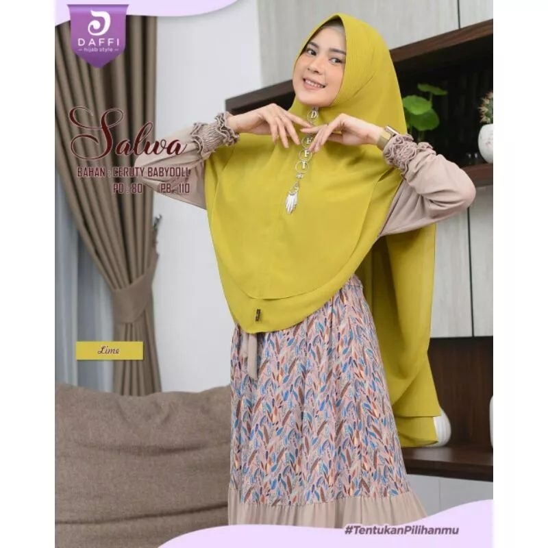 Jilbab Syari Instan Ceruty Babydoll Premium Terlaris