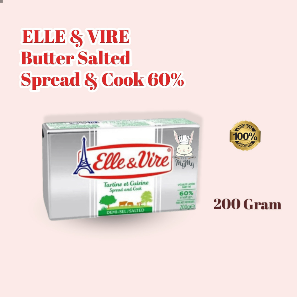 

Elle Vire Salted Butter Cooking / Elle Vire Tartine Et Cuisine 200gr