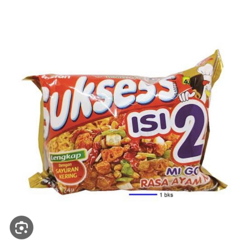 

Mie sukses isi 2 rasa ayam kecap