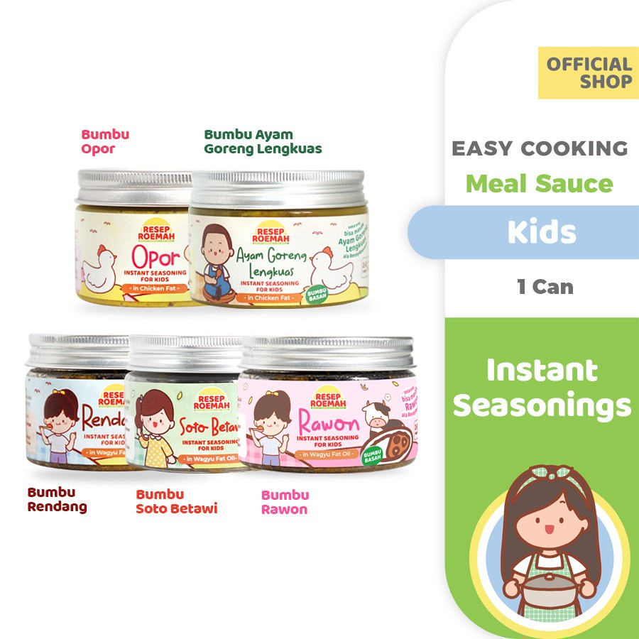 

Bumbu Sehat Anak / Kids Instant Seasoning Homemade