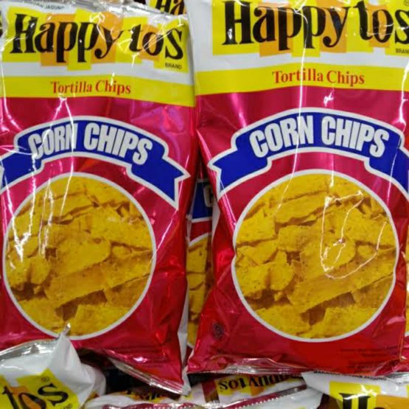 

Ready Happy Tos Tortila Chips Jagung Bakar 160gr