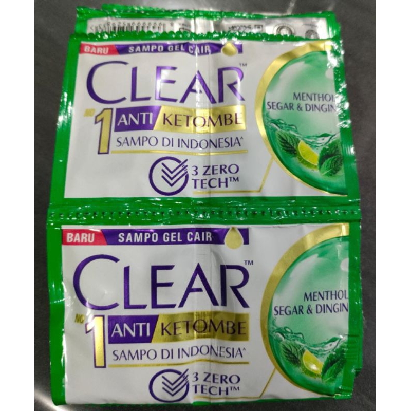 CLEAR SHAMPOO SACHET