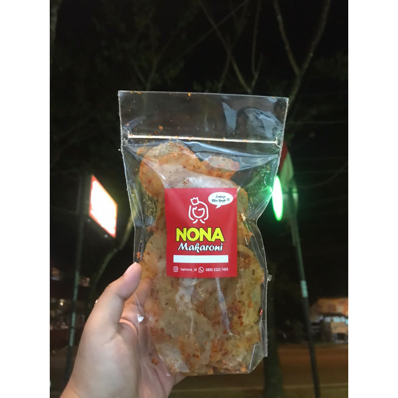 

keripik kaca kemasan 50 gram
