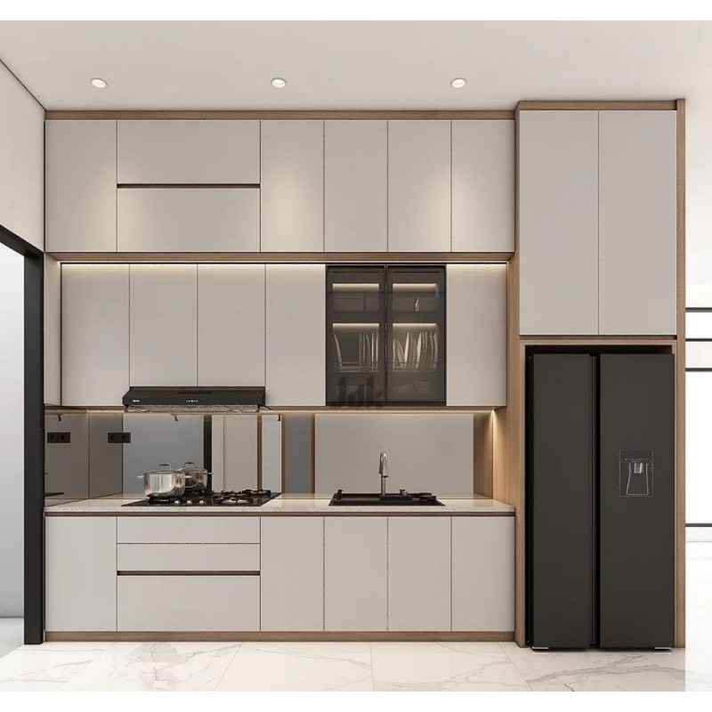 CUSTOM KITCHEN SET HPL MURAH | KITCHEN SET CUSTOM | FURNITURE KABINET DAPUR