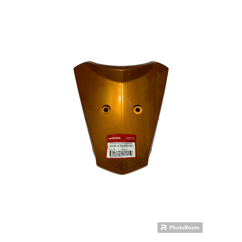 64500KTM850FMR COVER FR TOP PANEL TAMENG DASI DEPAN HONDA SUPRA X 125  ORIGINAL ASLI AHM
