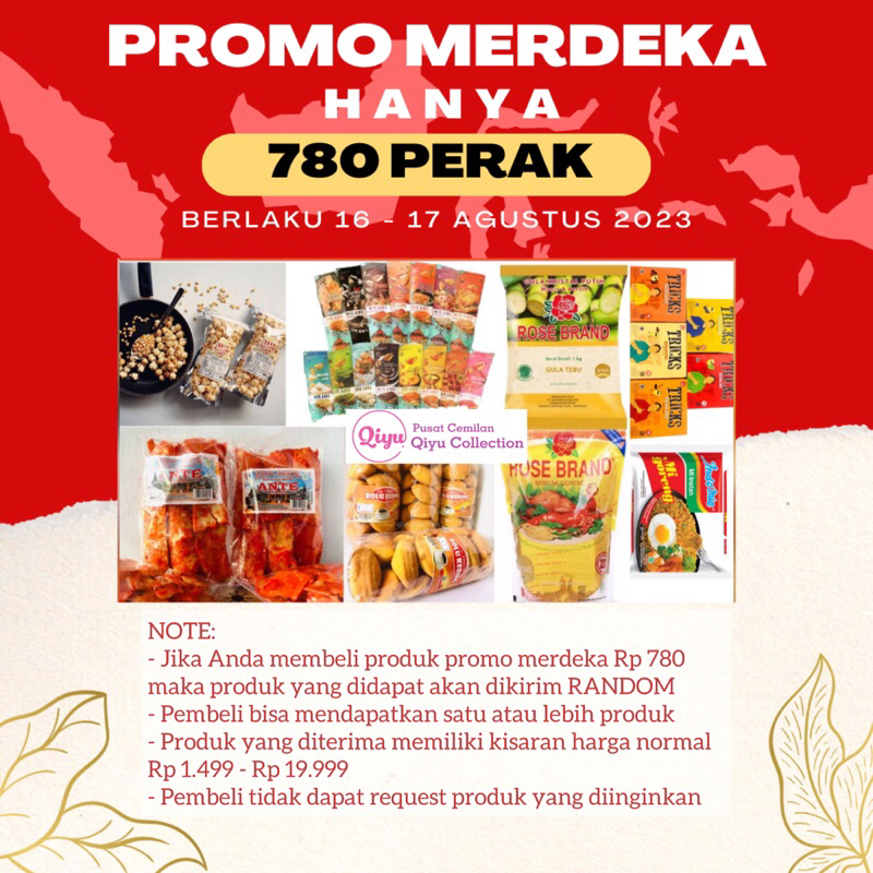 

[PROMO] MERDEKA 780 PERAK - RANDOM