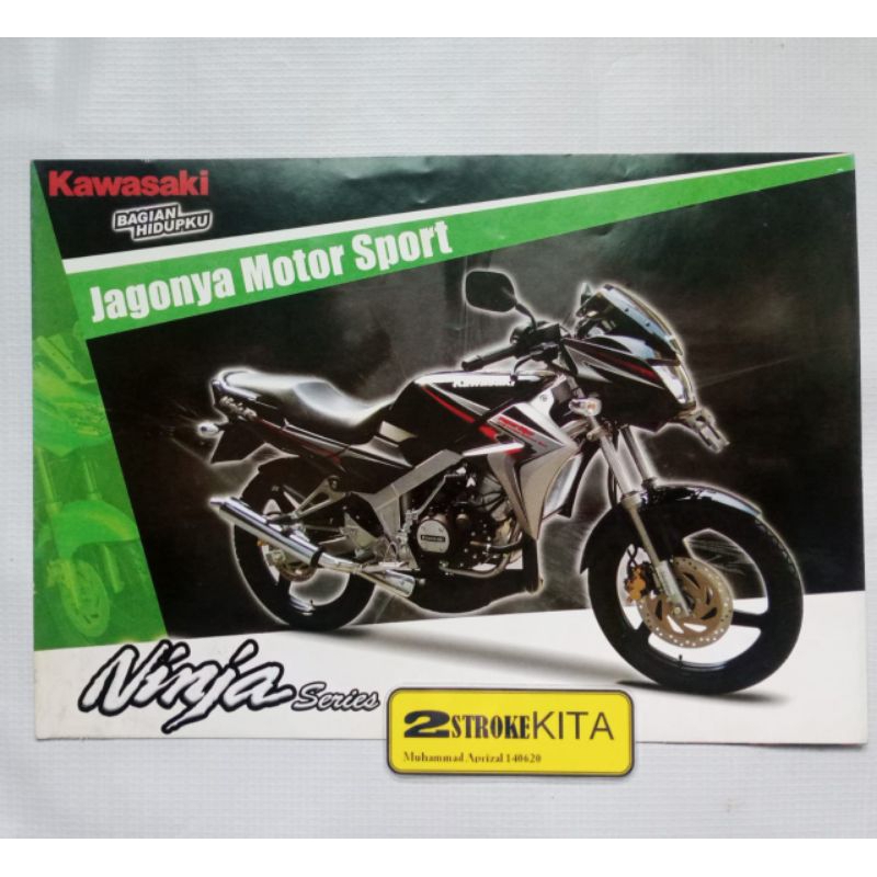 

BROSUR KAWASAKI NINJA SERIES (LEAFLET)