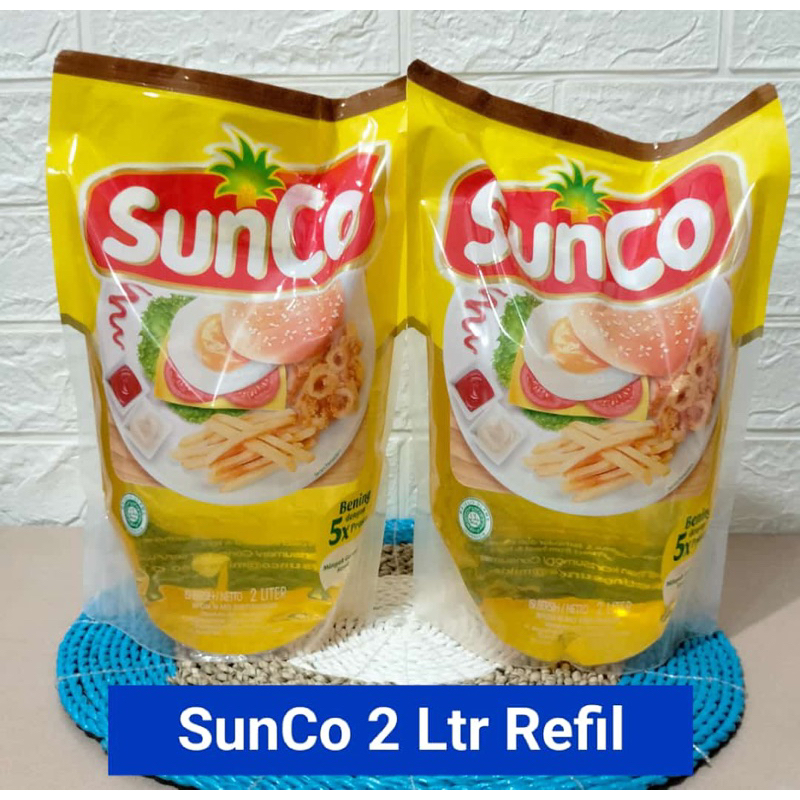 

SUNCO MINYAK GORENG 2L JERNIH BERNUTRISI