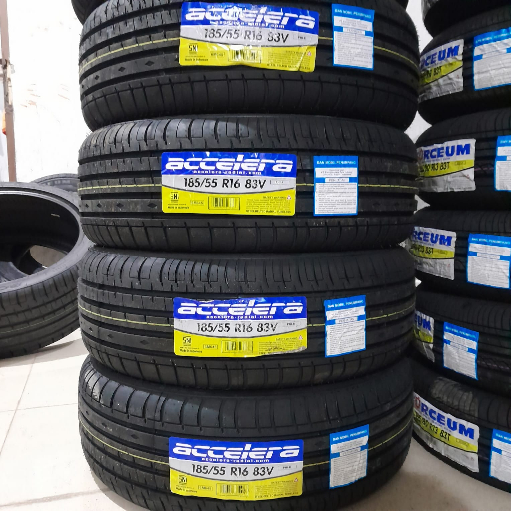 Ban Mobil Tubles Standar Honda Jazz, City Ukuran 185 55 R16 ACCELERA PHI