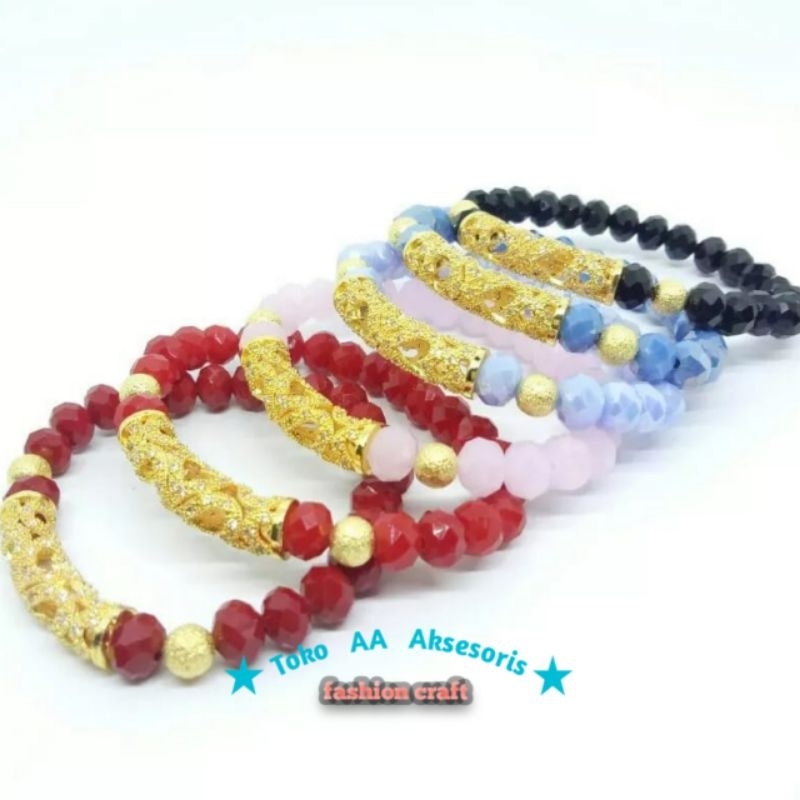 Gelang Kristal Ceko Gelang Liontin Xuping
