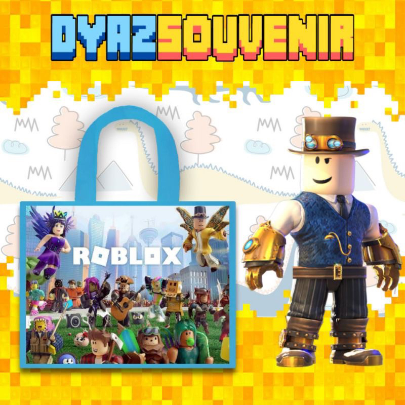 

Tas ultah Roblox Cetak Express Goodiebag Souvenir Ulang Tahun Goodiebag Birthday