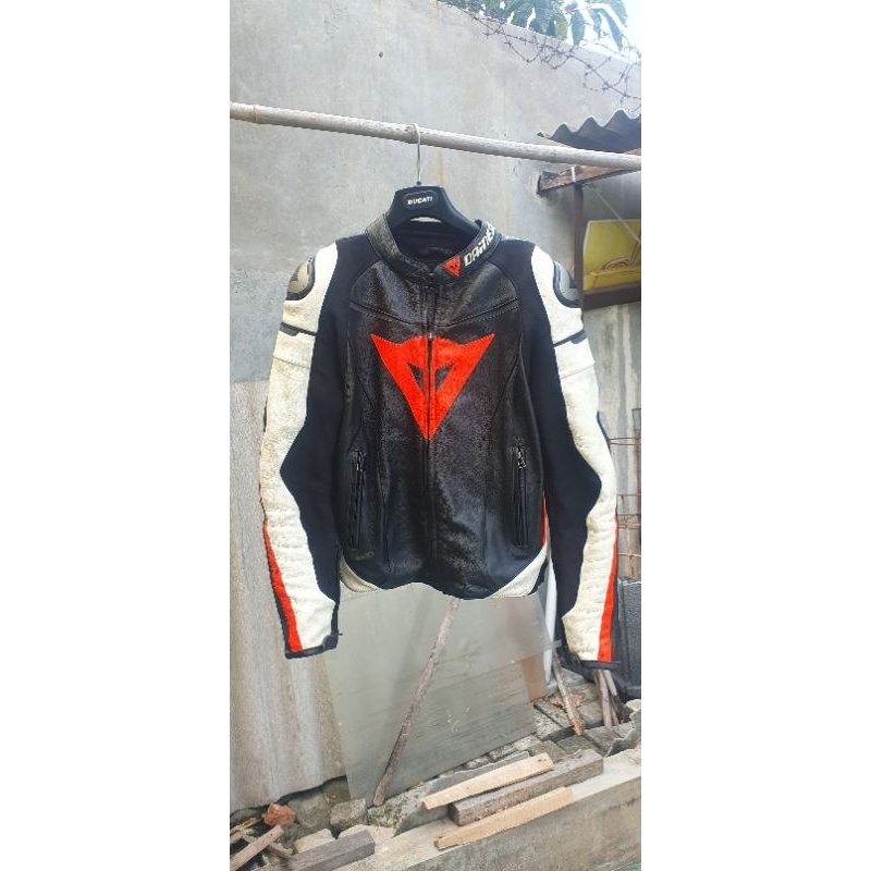 Jaket Kulit Dainese Super Fast