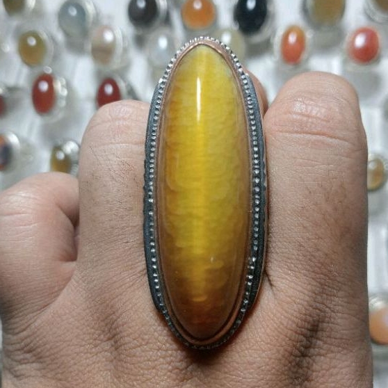 batu cincin akik pandan nanas sisik betok