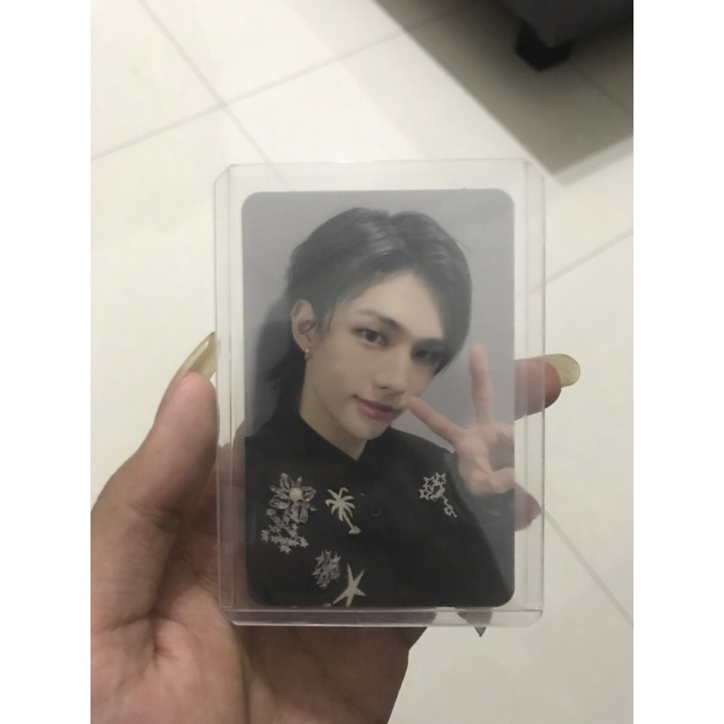 (CEK DESC) photocard stray kids hyunjin 5 star Lucky draw Soundwave LD SW R4