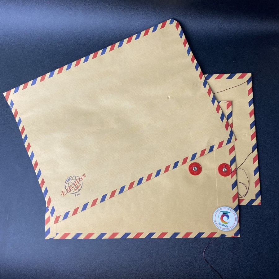 

Amplop Tali EXECUTIVE Air Mail E311 Pak (10pcs)